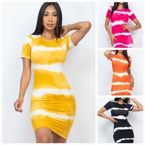 Tie Dye Mini Dress